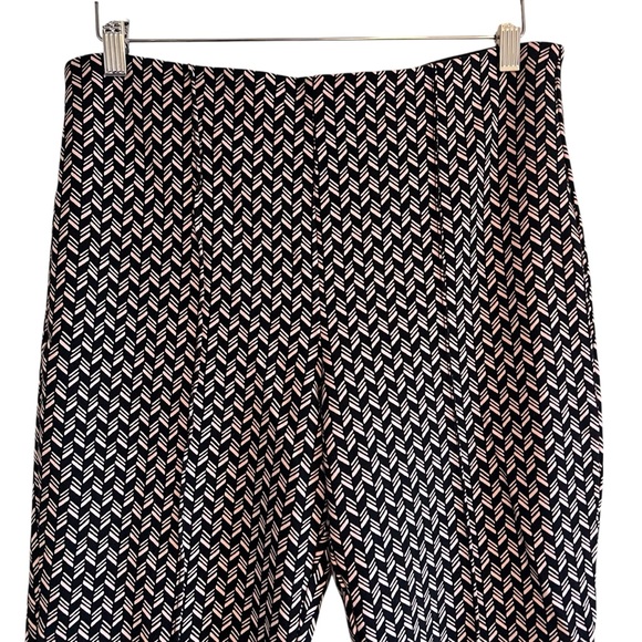 Anthropologie The Margot Kick-Flare Cropped Pants size L like new condition - Picture 6 of 14